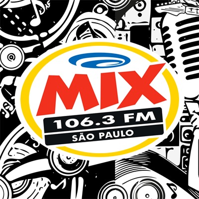 Rádio Mix 106.3 FM logo